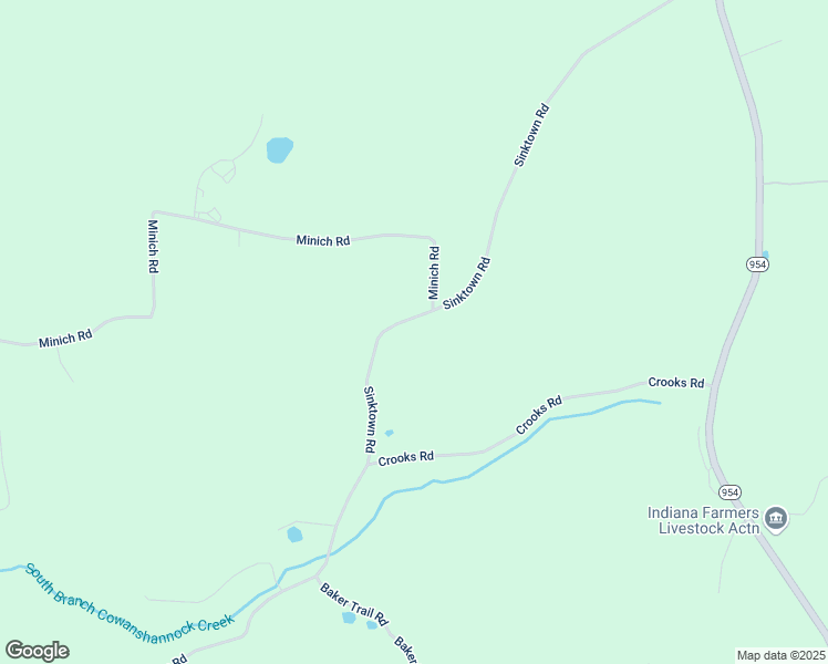 map of restaurants, bars, coffee shops, grocery stores, and more near 1023 Sinktown Road in Home