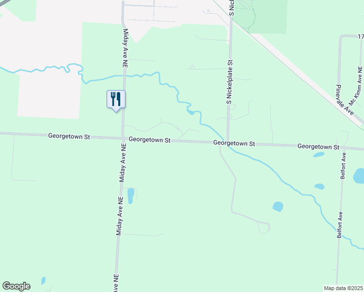 map of restaurants, bars, coffee shops, grocery stores, and more near 7800 Georgetown Street in Louisville