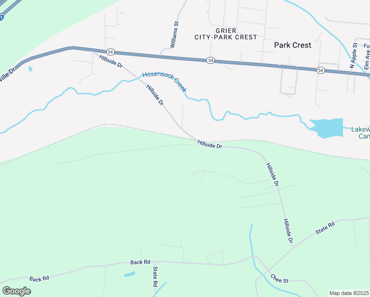 map of restaurants, bars, coffee shops, grocery stores, and more near 15 Old Team Road in Schuylkill County