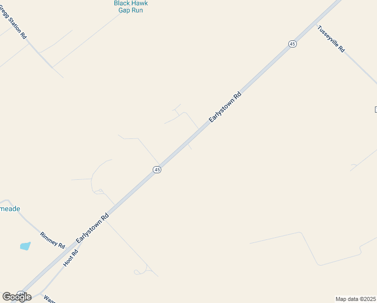 map of restaurants, bars, coffee shops, grocery stores, and more near 2440 Earlystown Road in Centre Hall