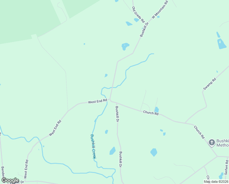 map of restaurants, bars, coffee shops, grocery stores, and more near 1068 Bushkill Drive in Wind Gap