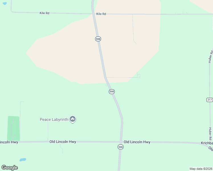 map of restaurants, bars, coffee shops, grocery stores, and more near 2974 Ohio 598 in Crestline