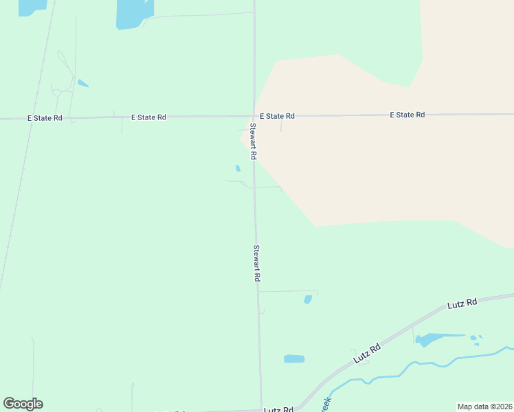 map of restaurants, bars, coffee shops, grocery stores, and more near 5210 Stewart Road in Lima