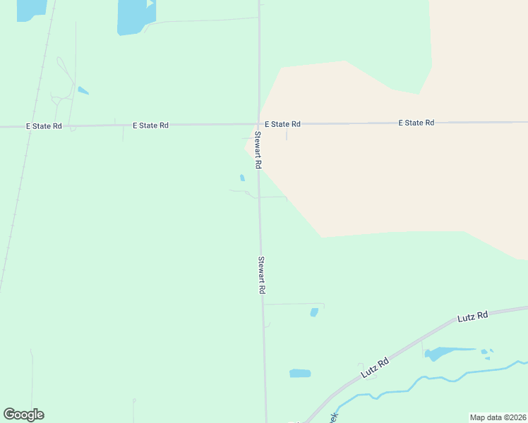 map of restaurants, bars, coffee shops, grocery stores, and more near 5210 Stewart Road in Lima