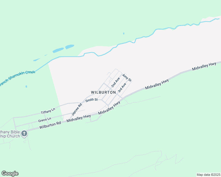 map of restaurants, bars, coffee shops, grocery stores, and more near 2nd Avenue in Wilburton Number One