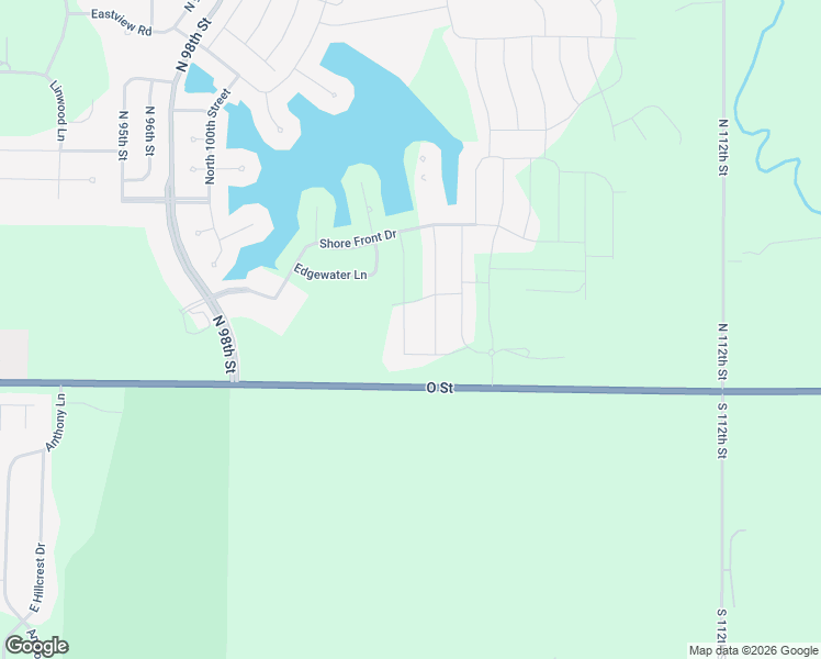map of restaurants, bars, coffee shops, grocery stores, and more near 10200 O Street in Lincoln