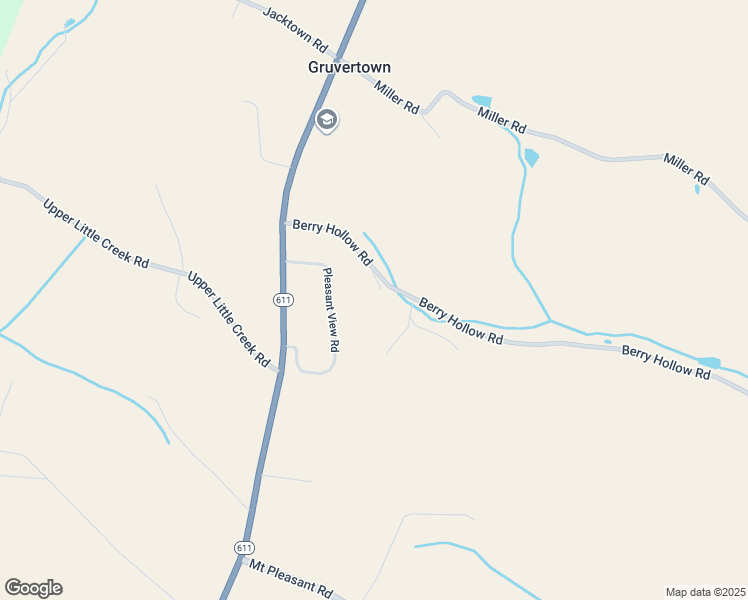 map of restaurants, bars, coffee shops, grocery stores, and more near 4201 Berry Hollow Road in Bangor