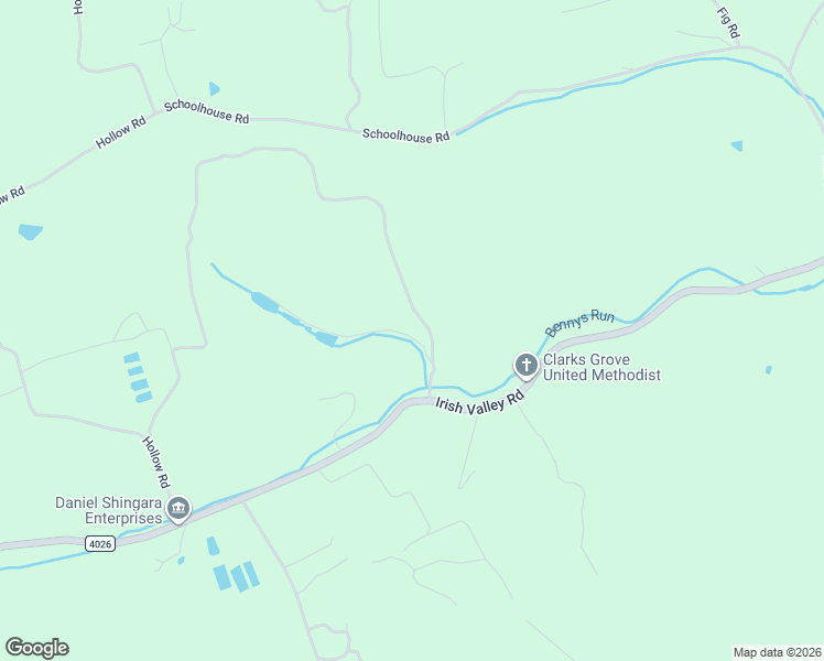 map of restaurants, bars, coffee shops, grocery stores, and more near 3099 Irish Valley Road in Paxinos