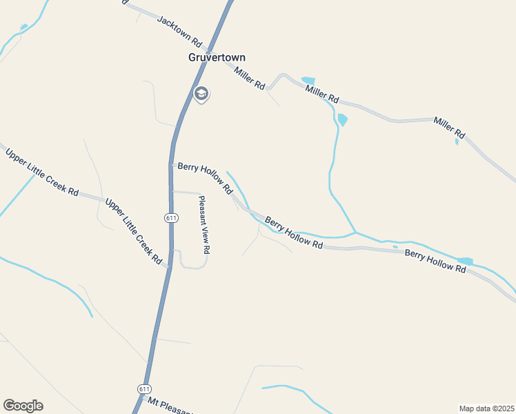 map of restaurants, bars, coffee shops, grocery stores, and more near 4252 Berry Hollow Road in Bangor