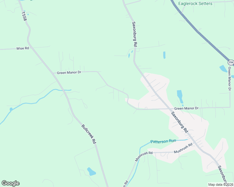 map of restaurants, bars, coffee shops, grocery stores, and more near 137 Green Manor Drive in Butler