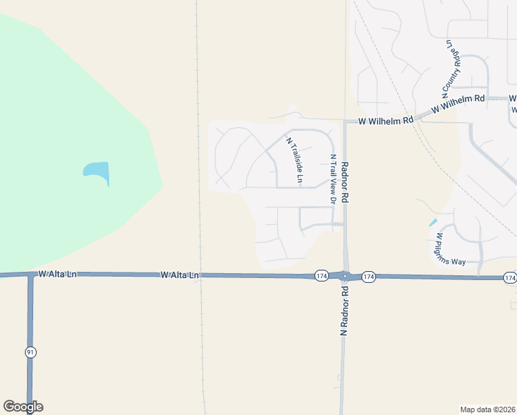 map of restaurants, bars, coffee shops, grocery stores, and more near 4015 W Crimson Rd in Dunlap