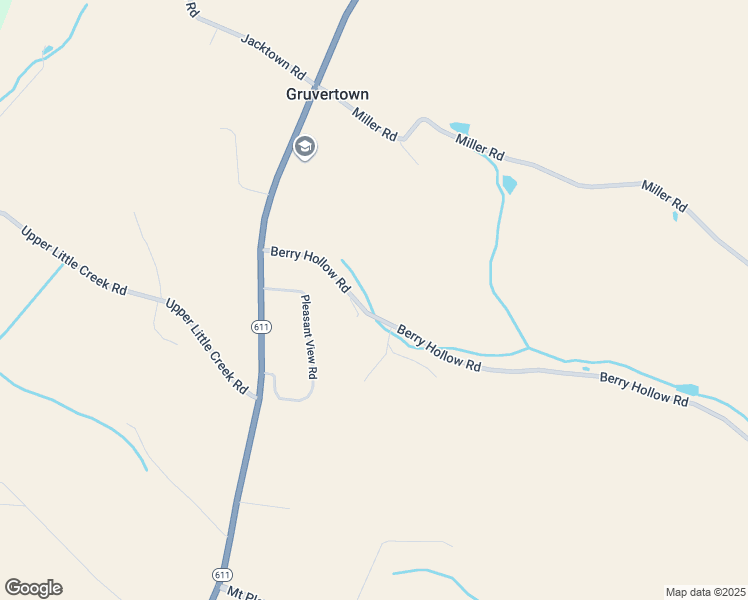 map of restaurants, bars, coffee shops, grocery stores, and more near 4252 Berry Hollow Road in Bangor