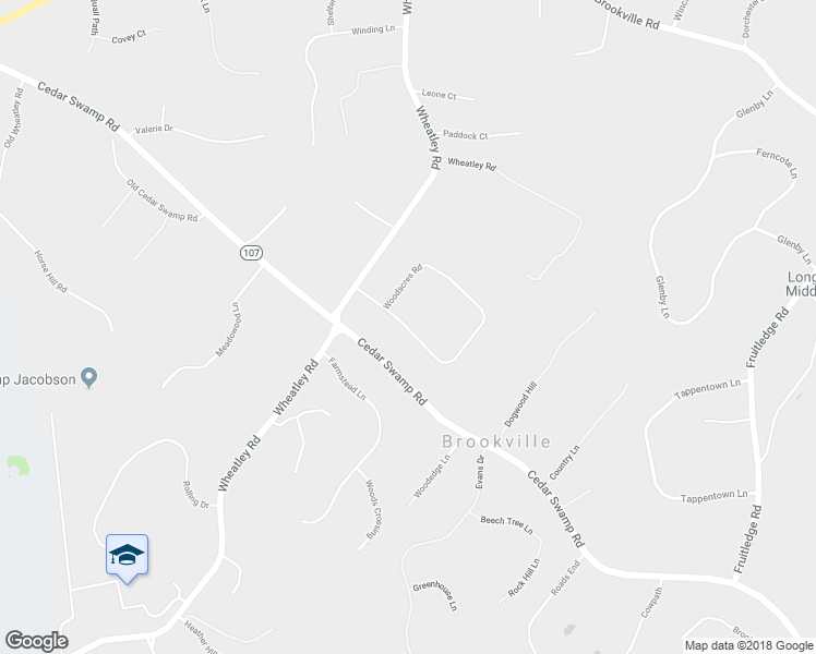 map of restaurants, bars, coffee shops, grocery stores, and more near 8 Woodacres Road in Glen Head