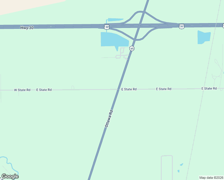 map of restaurants, bars, coffee shops, grocery stores, and more near 5543 Ottawa Rd in Elida