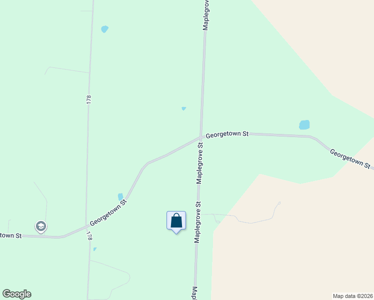 map of restaurants, bars, coffee shops, grocery stores, and more near 10000 Georgetown Street in Louisville