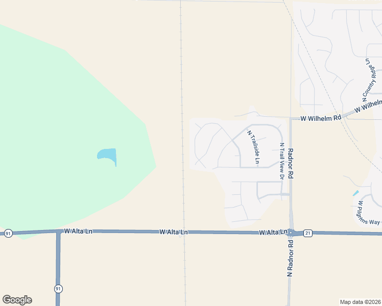 map of restaurants, bars, coffee shops, grocery stores, and more near 10705 North Sawmill Lane in Dunlap