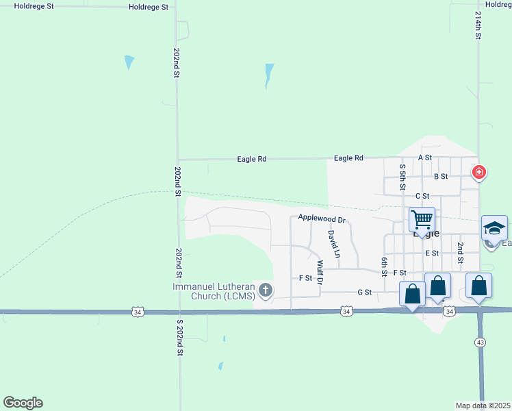 map of restaurants, bars, coffee shops, grocery stores, and more near 1118 Olivia Drive in Eagle