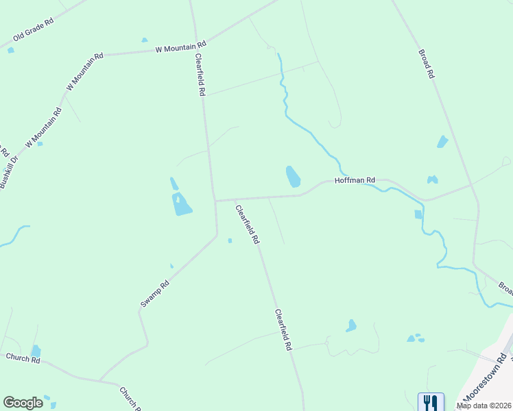 map of restaurants, bars, coffee shops, grocery stores, and more near 257 Hoffman Road in Wind Gap