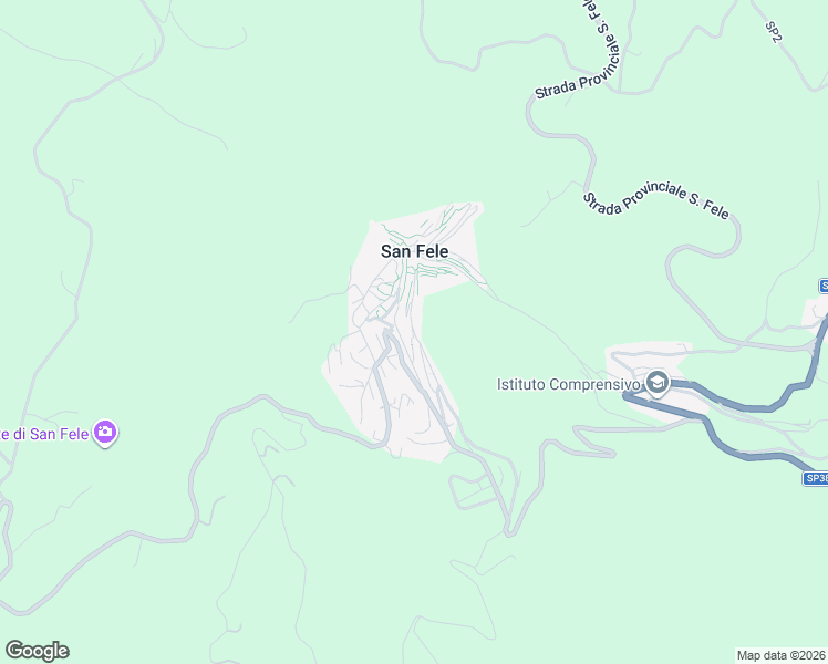 map of restaurants, bars, coffee shops, grocery stores, and more near 16 Vico X Dante in San Fele