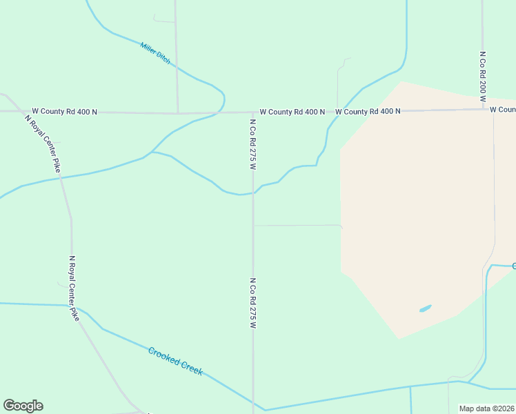 map of restaurants, bars, coffee shops, grocery stores, and more near 3627-3727 North Co Road 275 West in Logansport