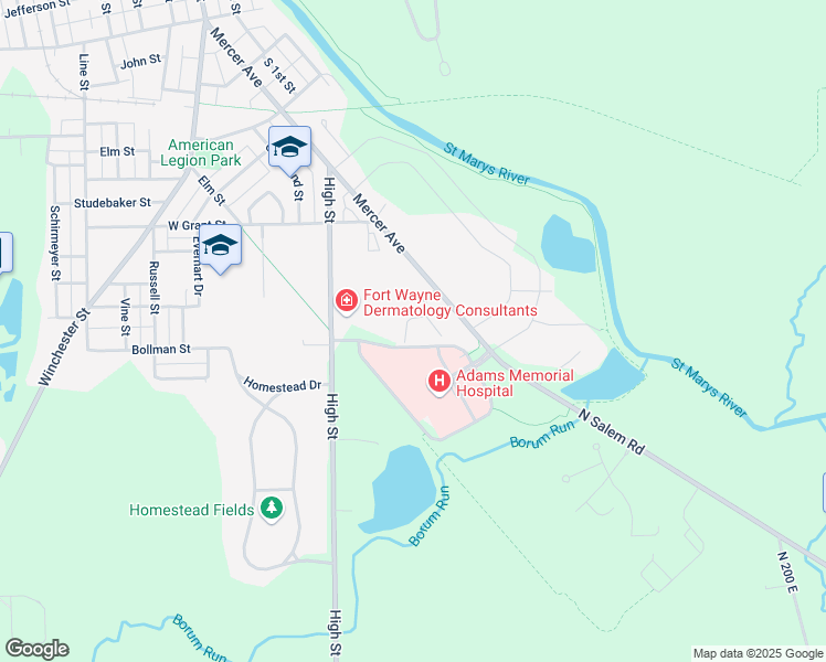 map of restaurants, bars, coffee shops, grocery stores, and more near 1033 Quinn Court in Decatur