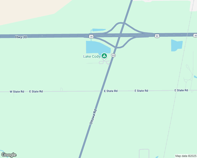 map of restaurants, bars, coffee shops, grocery stores, and more near 5647 Ottawa Rd in Elida