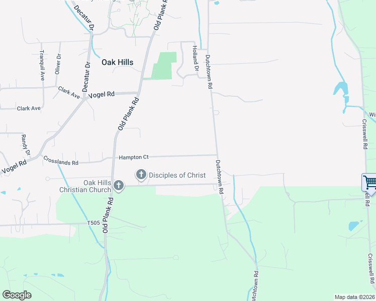 map of restaurants, bars, coffee shops, grocery stores, and more near 139 Hampton Court in Butler