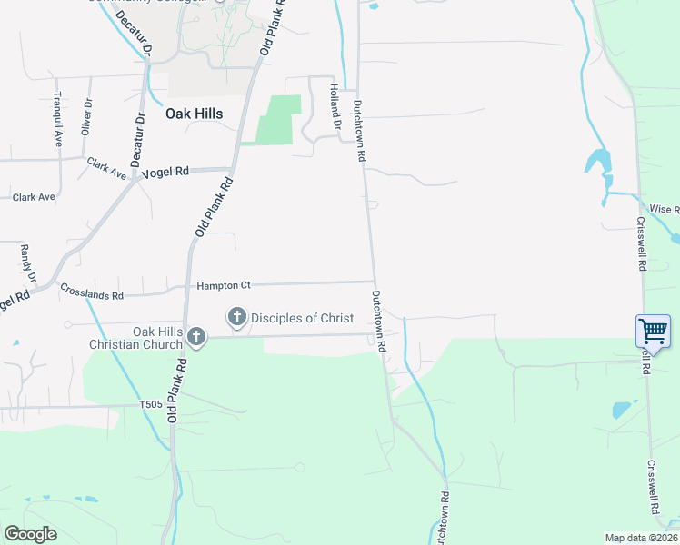 map of restaurants, bars, coffee shops, grocery stores, and more near 139 Hampton Court in Butler