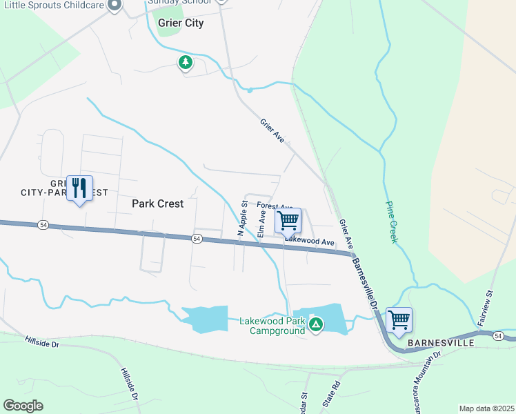 map of restaurants, bars, coffee shops, grocery stores, and more near in Schuylkill County