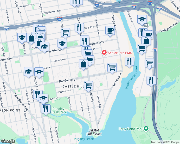 616 Castle Hill Avenue, New York NY Walk Score