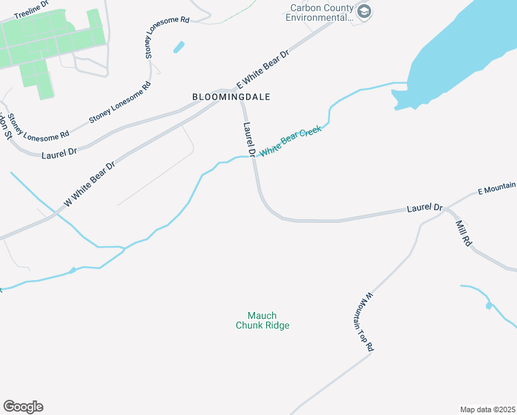 map of restaurants, bars, coffee shops, grocery stores, and more near 480 Laurel Road in Lehighton