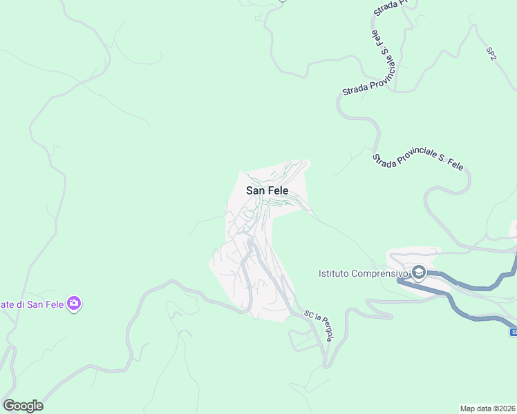 map of restaurants, bars, coffee shops, grocery stores, and more near in San Fele