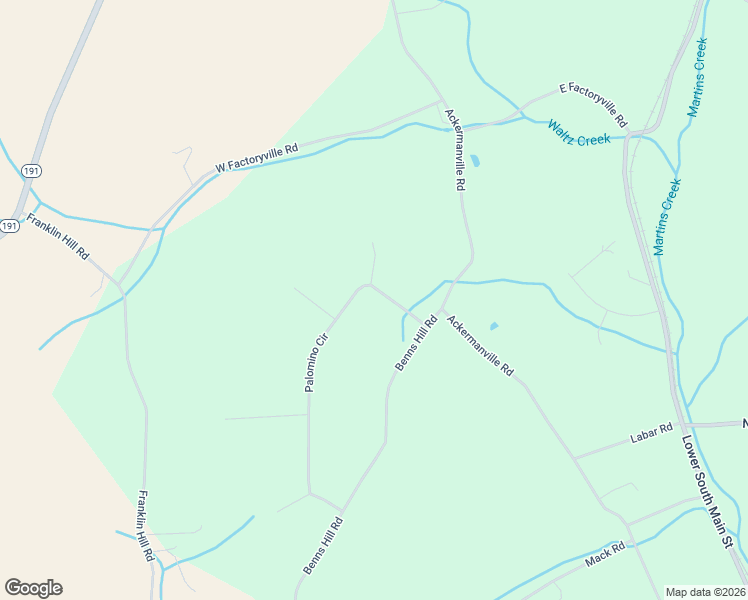 map of restaurants, bars, coffee shops, grocery stores, and more near 149 Palomino Cir in Bangor