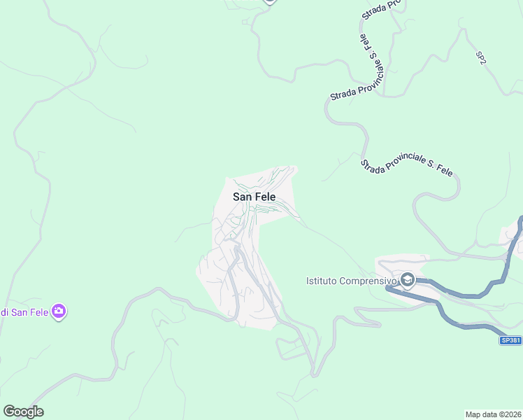 map of restaurants, bars, coffee shops, grocery stores, and more near in San Fele
