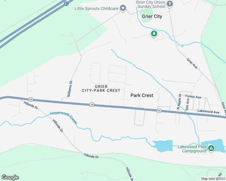 map of restaurants, bars, coffee shops, grocery stores, and more near 8 Will Avenue in Barnesville