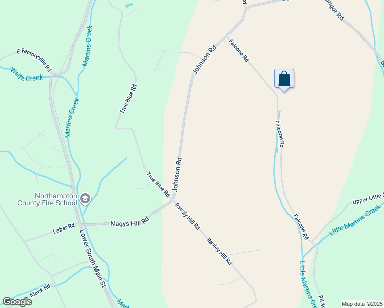 map of restaurants, bars, coffee shops, grocery stores, and more near 85 Johnson Road in Bangor