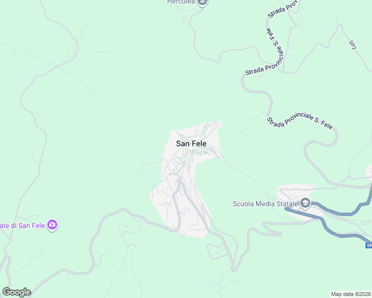 map of restaurants, bars, coffee shops, grocery stores, and more near in San Fele