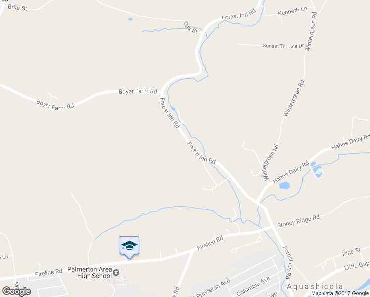 map of restaurants, bars, coffee shops, grocery stores, and more near 3270 Forest Inn Road in Palmerton
