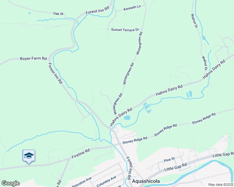 map of restaurants, bars, coffee shops, grocery stores, and more near 2060 Wintergreen Road in Palmerton