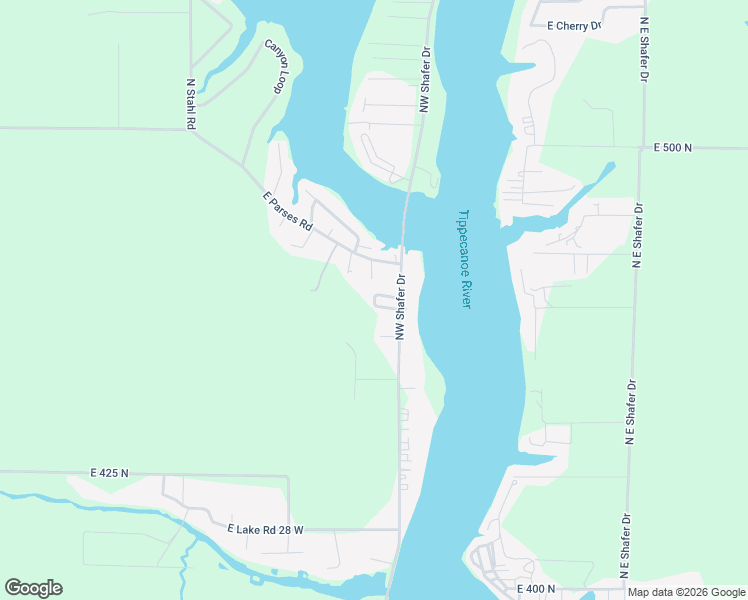 map of restaurants, bars, coffee shops, grocery stores, and more near Tenon Ct in Monticello
