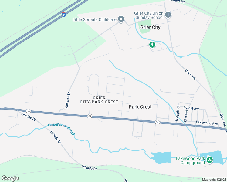 map of restaurants, bars, coffee shops, grocery stores, and more near 9 Sherri Avenue in Barnesville