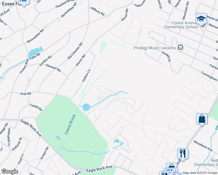 map of restaurants, bars, coffee shops, grocery stores, and more near 4 Lapis Circle in West Orange