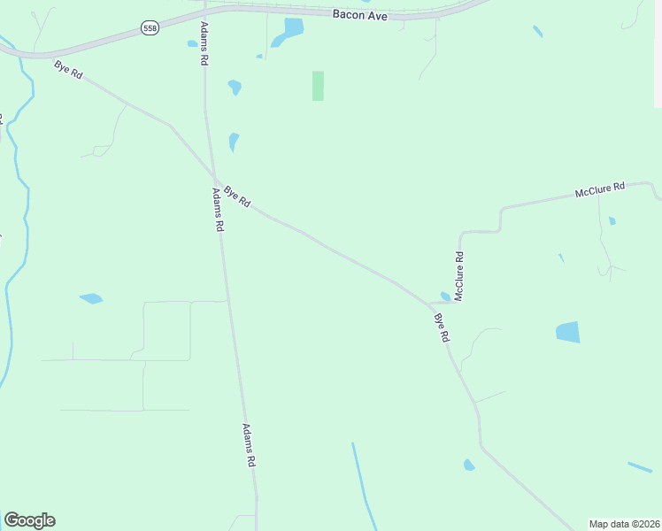 map of restaurants, bars, coffee shops, grocery stores, and more near 5467 Bye Road in East Palestine