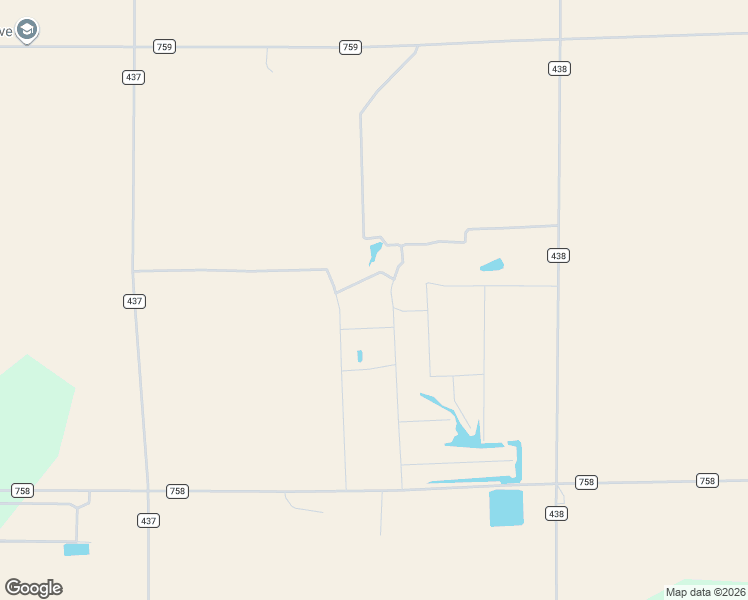 map of restaurants, bars, coffee shops, grocery stores, and more near 43747 Road 758 in Lexington