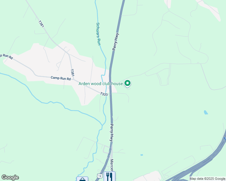 map of restaurants, bars, coffee shops, grocery stores, and more near 333 U.S. 19 in Harmony