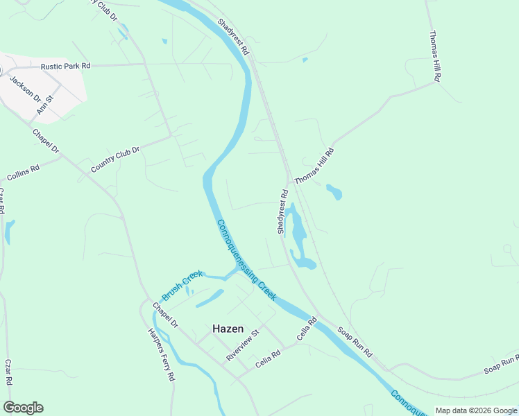 map of restaurants, bars, coffee shops, grocery stores, and more near 518 Shadyrest Road in Ellwood City