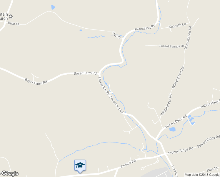 map of restaurants, bars, coffee shops, grocery stores, and more near 205 Stoney Brook Ln in Palmerton