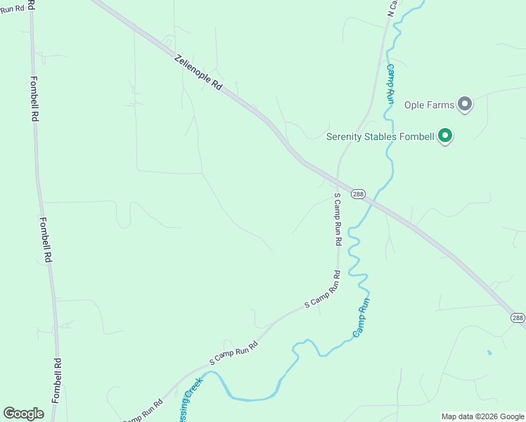 map of restaurants, bars, coffee shops, grocery stores, and more near 138 Peeples Street in Fombell