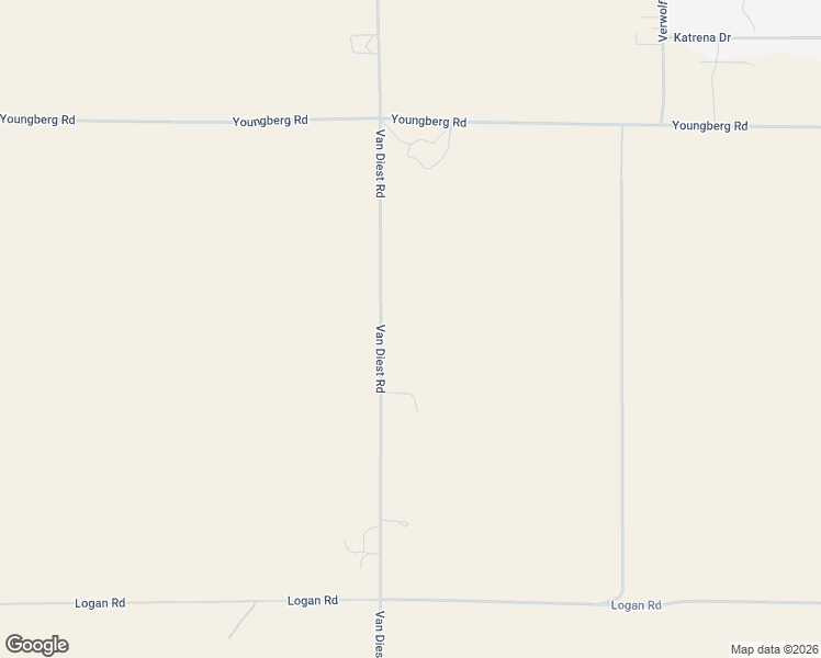 map of restaurants, bars, coffee shops, grocery stores, and more near 1415 Van Diest Road in Winnemucca