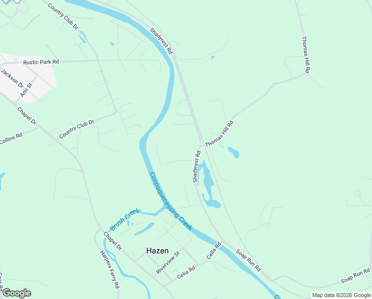 map of restaurants, bars, coffee shops, grocery stores, and more near 518 Shadyrest Road in Ellwood City